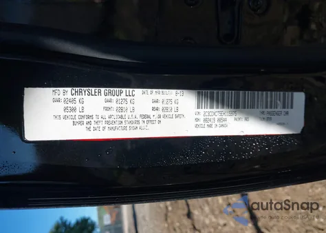 2014 Dodge Charger R/T from USA, damaged, VIN 2C3CDXCT5EH115975